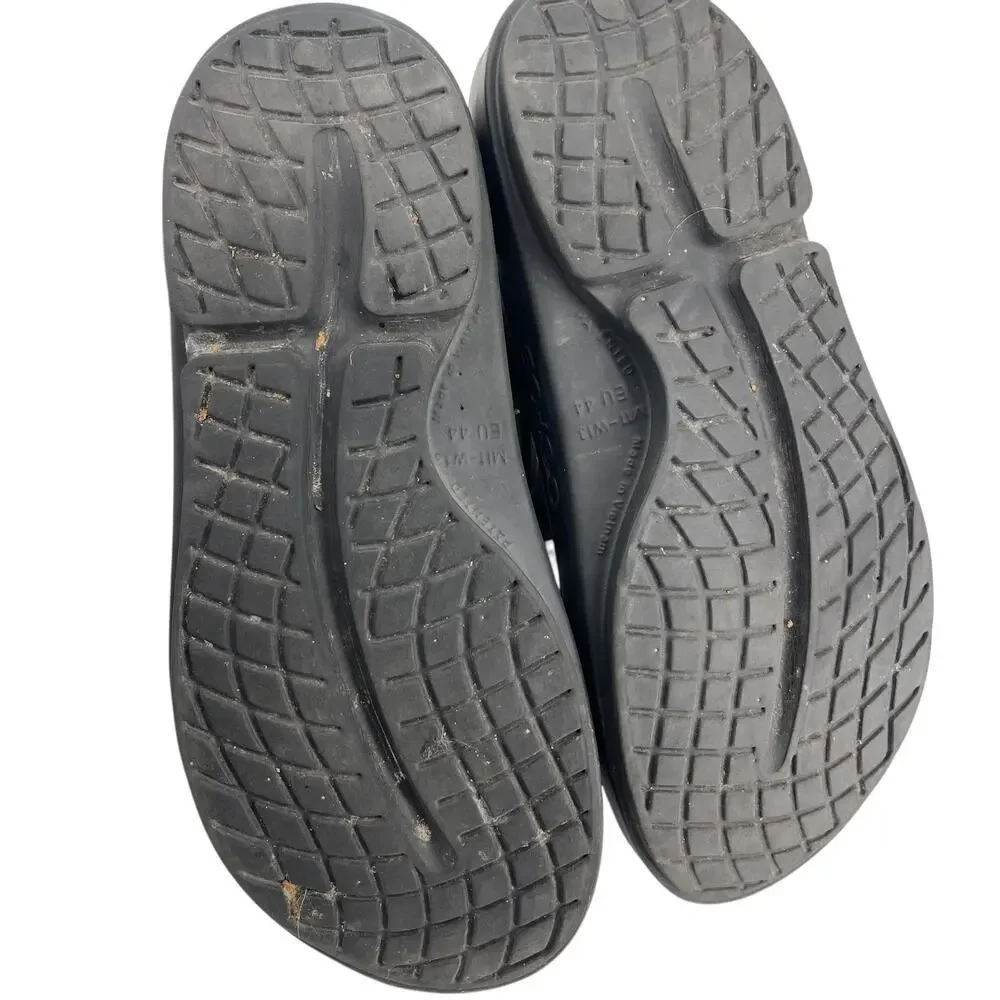 OOFOS OOriginal Recovery Sandal Black Mens Size 11 W 13 Fitness Comfort Dadcore